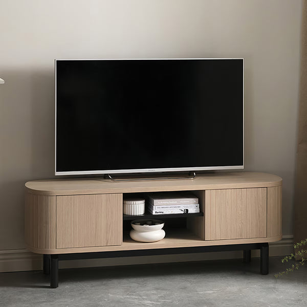 Bentley Designs Vega Scandi Light Oak Entertainment Unit for Tv'S up to 55