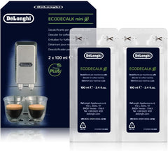 De'Longhi Ecodecalk Descaler DLSC500, 5 Decalcification Doses, Coffee Machine Descaler, Coffee Machine Maintenance Accessory, Plant-Based Ingredients, Bottle with 5 Doses, 500Ml