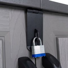 Lifetime 5Ft X 3Ft (1.5 X 0.9M) Horizontal Wood Look 1,300 Litre Storage Shed - Model 60350