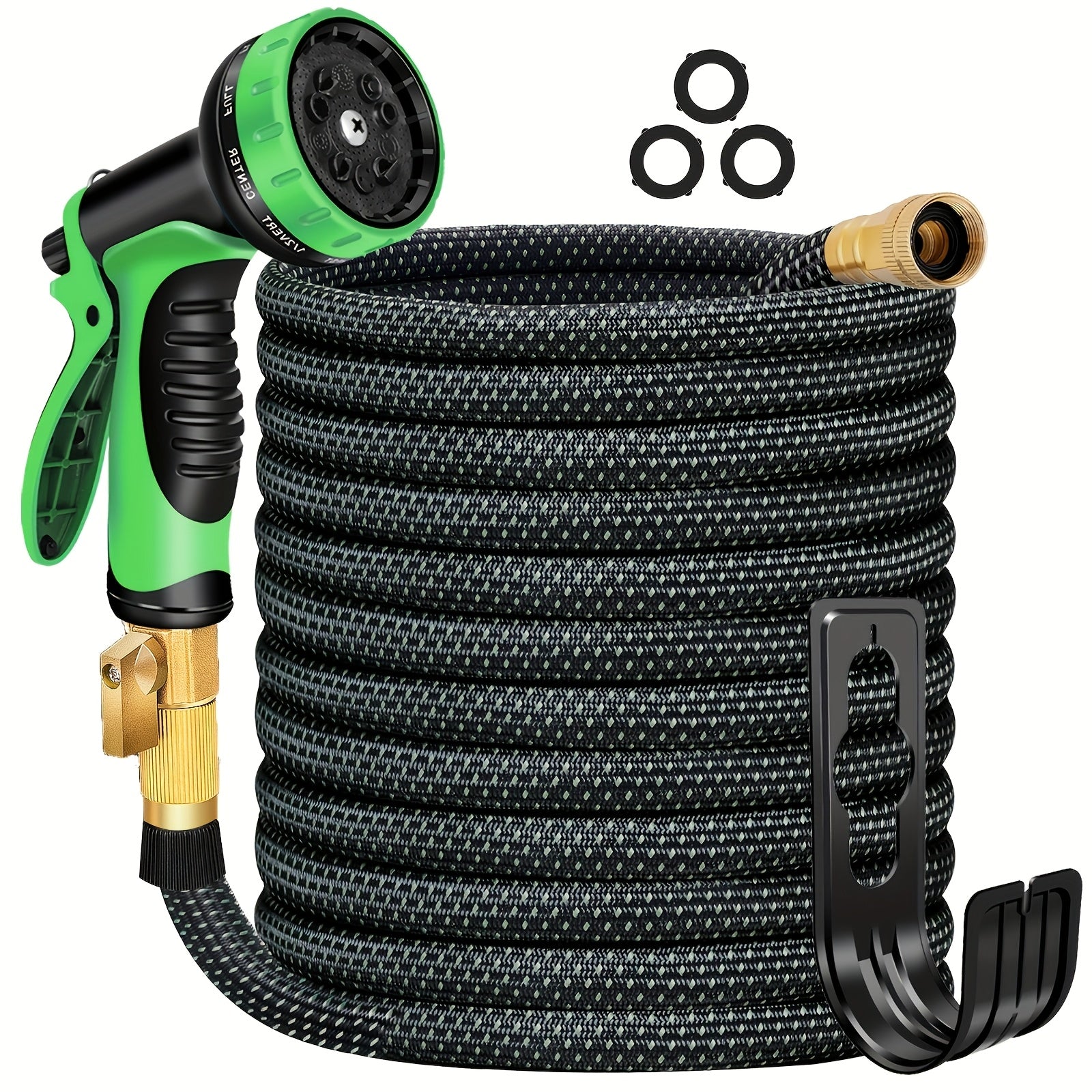 100ft Heavy-Duty Garden Hose, Expandable, Four Colors Are Available, With 1/2