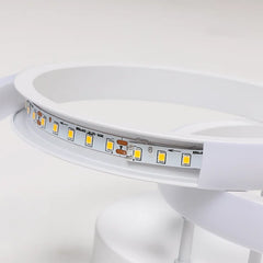 Verbrande 2-Light 25Cm LED Integrated Semi Flush Mount