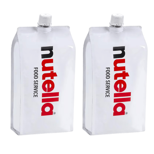 Nutella 1kg Cartridges | Compatible with Nutella Dispenser | Ideal for Toppings, Fillings & Dessert Decorations