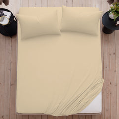 Surprise Colour Fitted Sheet OR Pillowcases | Ultra Soft Wrinkle Free Breathable Bed Sheet With Secure Fit Elasticated Corners | Fade Resistant & Easy Care | Random Colour Sent for Added Fun | LOCAL WAREHOUSE | UK BRAND