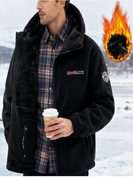 [Shu Le Shui OBM] New Easter Products Are Online! New Autumn And Winter Fleece-Lined And Thickened Jackets, Fashionable Fleece Fabric, Graphene Lining, Casual, Fashionable, Energetic And Versatile, Suitable for Work Scenarios, Work Jackets