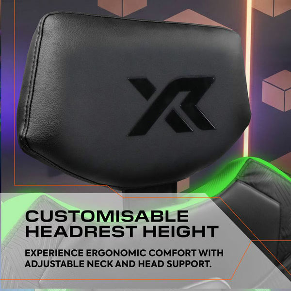 X Rocker Kunai RGB Gaming Chair with LED Lights