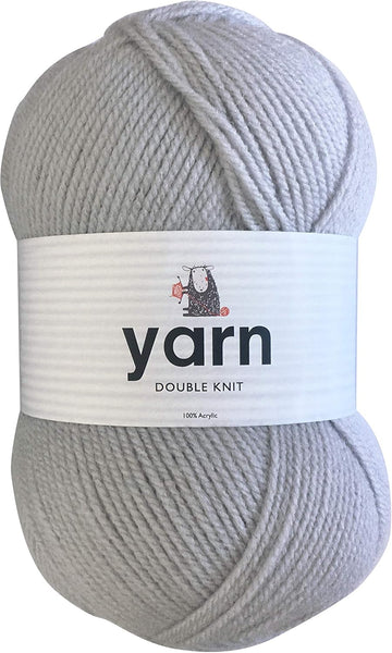Korbond DK Beige Yarn - 100G Acrylic Wool - Lightweight, Hypoallergenic & Durable Double Knit Crochet Yarn Knitting Wool (290M Total)