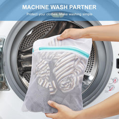 BAGAIL Mesh Laundry Bags, Washing Machine Wash Bags, Reusable and Durable Mesh Wash Bags for Delicate Blouse, Hosiery, Underwear, Bra, Lingerie and Baby Clothes, Great for Travel Storage Organization