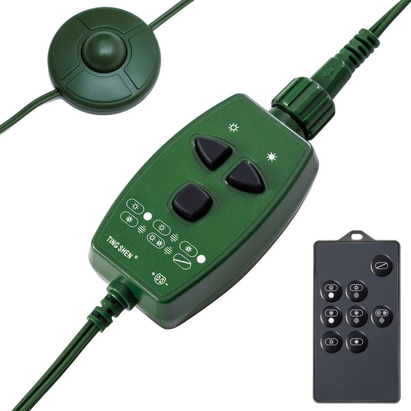 6.5Ft (1.9M) Pre-Lit Aspen Artificial Christmas Tree with 1,500 Colour Changing Micro LED Lights