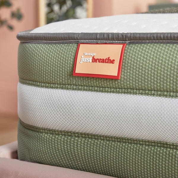 Silentnight Just Breathe Rolled Mattress in 3 Sizes