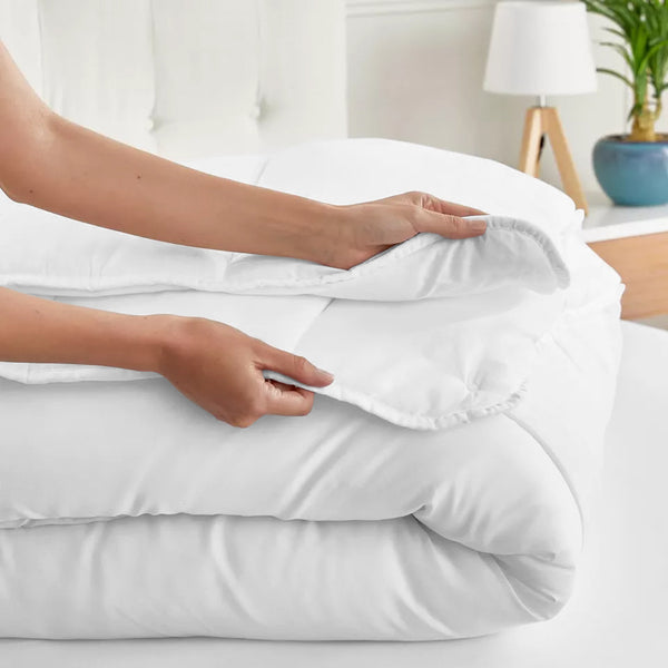 All Seasons Duvet – UK Made Corvin Material, Lightweight & Breathable Comforter, Ultra-Soft, 2.5, 4.5, 7.5, 10.5, 13.5, 15, 15 Tog, All Sizes Available