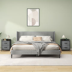 2 Drawers Bedside Table, Small Nightstand For Bedroom, Chest Of Drawers Bedroom, Storage Drawers For Living Room, Hallway
