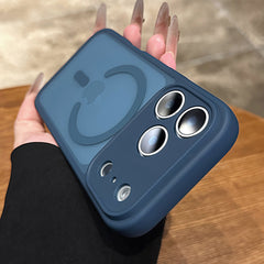 Phone Case: Luxury Ultra-thin Non-slip Durable Shockproof Phone Case for iPhone 17 Air 16 15 14 13 12 11 Pro Max Plus Translucent Frosted Matte Magnetic Wireless Charging Induction Protect Cover Hard Black Blue Grey Cases