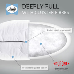 Sealy Deeply Full Pillow, 2 Pack