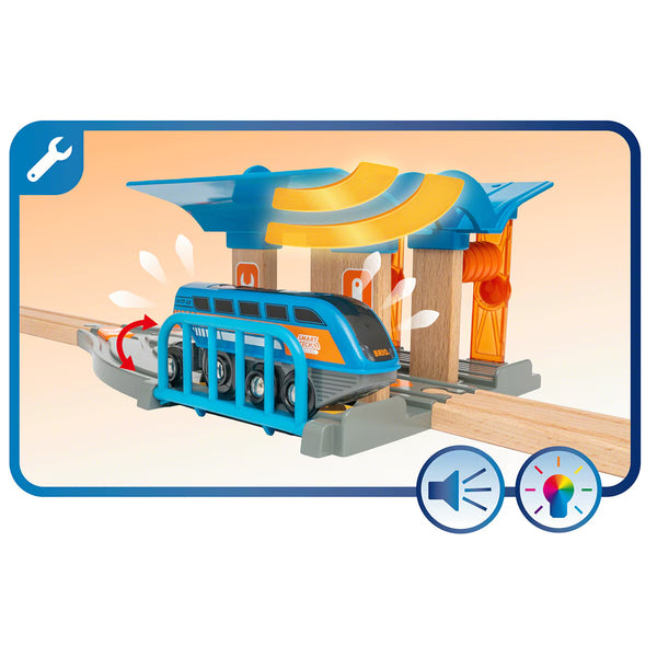 BRIO World Action Tunnel Deluxe Set with Smart Tech Sounds (3+ Years)