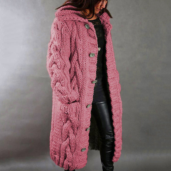 2025 New Fashionable Loose Cardigan for Women in Europe And America, Casual Long Sweater Jacket