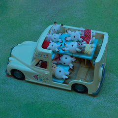 Sylvanian Families Family Campervan & Chocolate Rabbit Family Bundle (3+ Years)