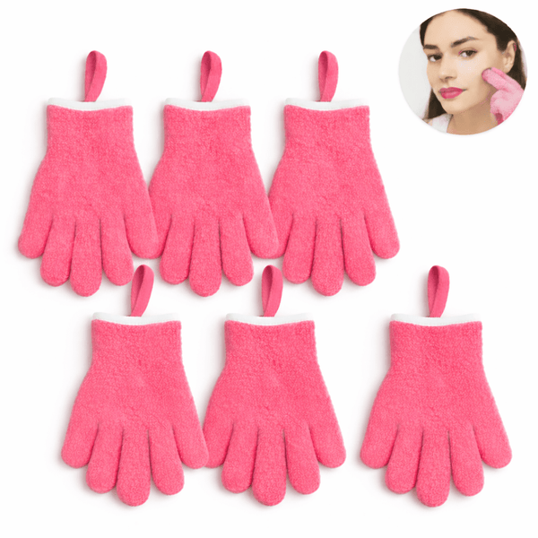 Make Up Remover Gloves Skincare Products For Women Sensitive Skin Wet Wipes Make Up Remover Pads Make Up Remover Products Make Up Remover Wipe for Eyes Facial Sponges Your Face Sensitive Wipes Soft Microfiber Towel Suitable For Women Clean Girl Accessorie