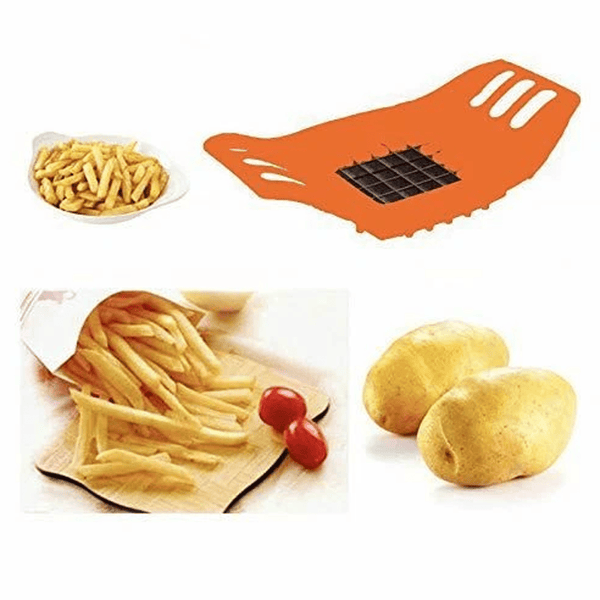 AEX Potato Chipper | French Fry Cutter and Vegetable Slicer | Kitchen Tool for Potatoes, Carrots, Cucumbers & More