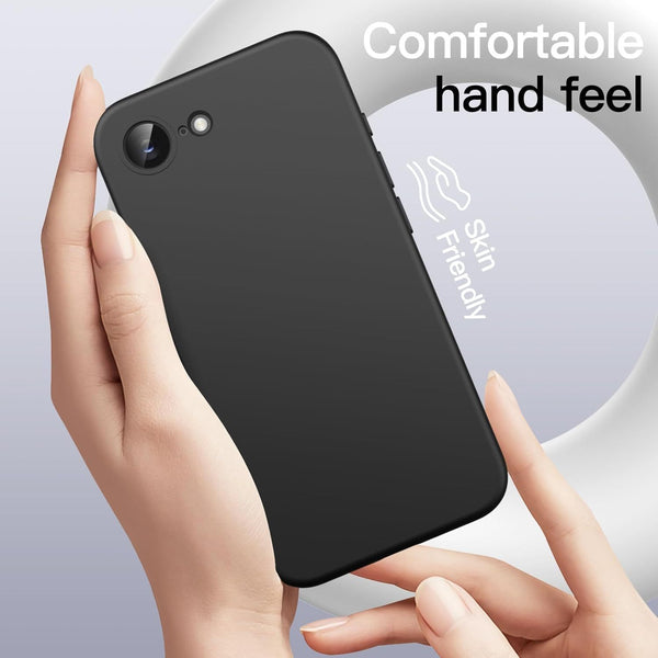 Case For iPhone 16 Pro Max Plus 15 Pro Max Plus 16e (2025) 14 Pro Max Plus 13 Pro Max Mini 12 Pro Max Mini 11 Pro Max Black Shockproof Phone Cover