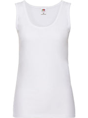 Fruit of the Loom 61376 Ladies' Feminine Fit Sleek Silhouette Valueweight Athletic Vest - Everyday Comfort, Soft Handfeel, Timeless Appeal | Women'S Top