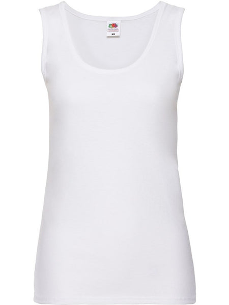 Fruit of the Loom 61376 Ladies' Feminine Fit Sleek Silhouette Valueweight Athletic Vest - Everyday Comfort, Soft Handfeel, Timeless Appeal | Women'S Top