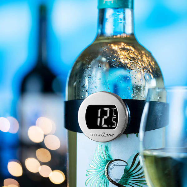 Dexam Cellardine Chillcore 3-In-1 Wine Cooler 2 Pack & Thermometer Bundle