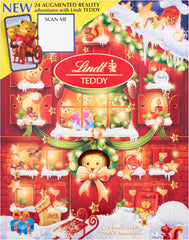 Lindt Teddy Milk Chocolate AR Advent Calendar 2025 – Large 250G – 24 Bear & Friends Chocolates – Festive Gift for Him & Her