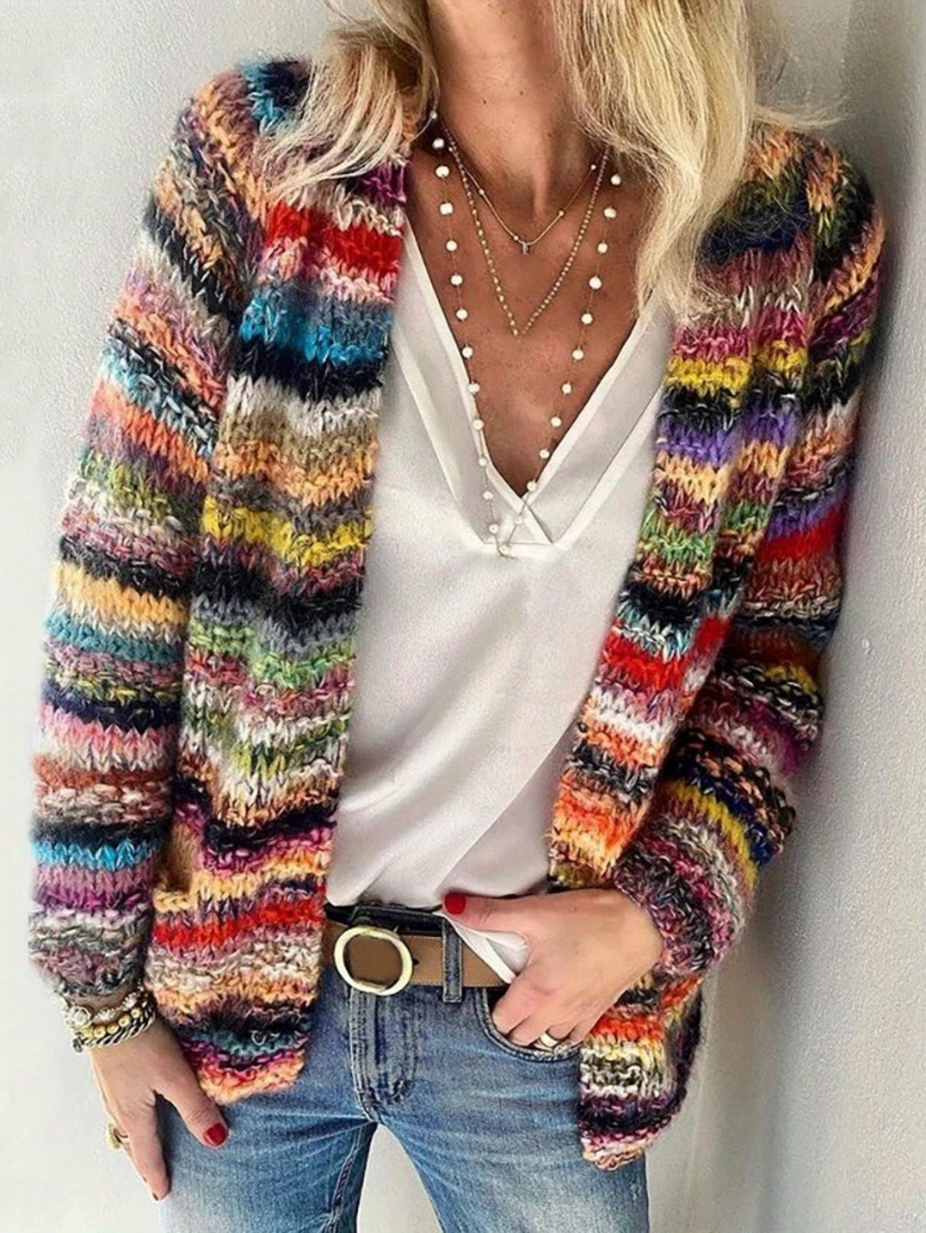 Women'S Lightweight Cardigan for Spring And Autumn, Stylish And Casual Top for Women