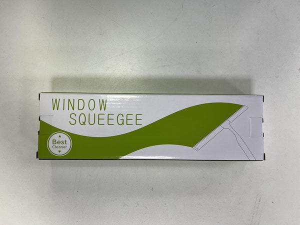 Ulinek Shower Window Squeegee, Stainless Steel Squeegee Shower Wiper Scraper Cleaner with Strong Storage Hook for Bathroom Floor Kitchen Wet Room Mirror Car Window Glass Cleaning