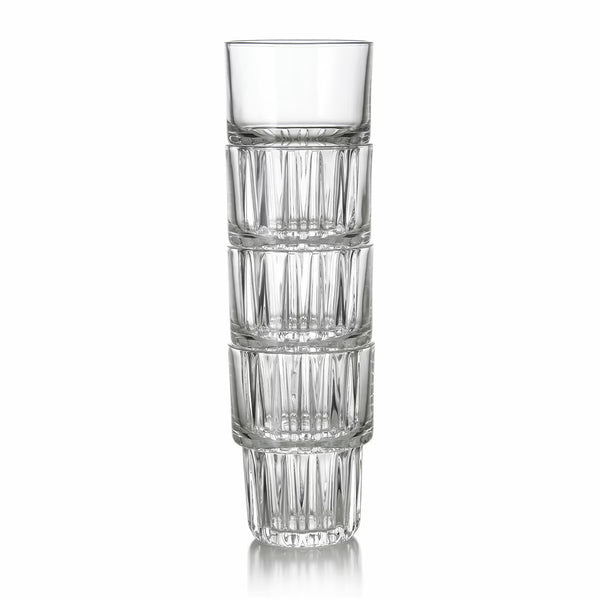 King Crystal Pitcher and Glass Set, 5 Piece