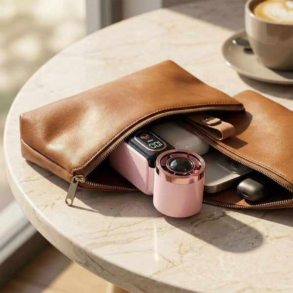 Mini handheld small fan, high-speed summer gadget, long-lasting charging, turbo, portable, compact outdoor Mini Handheld Fan With LED Display Handheld Portable Turbo Fan Cooler Fan