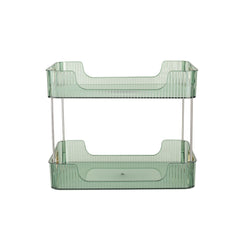 Grey/Clear/Green Stackable Makeup Storage Box with Modern Acrylic Design, Cosmetic Display Organizer for Office Desk and Dressing Table, Practical Desktop Organizer Rack for Jewelry and Lipstick, Perfect Gift Idea for Women and Girls