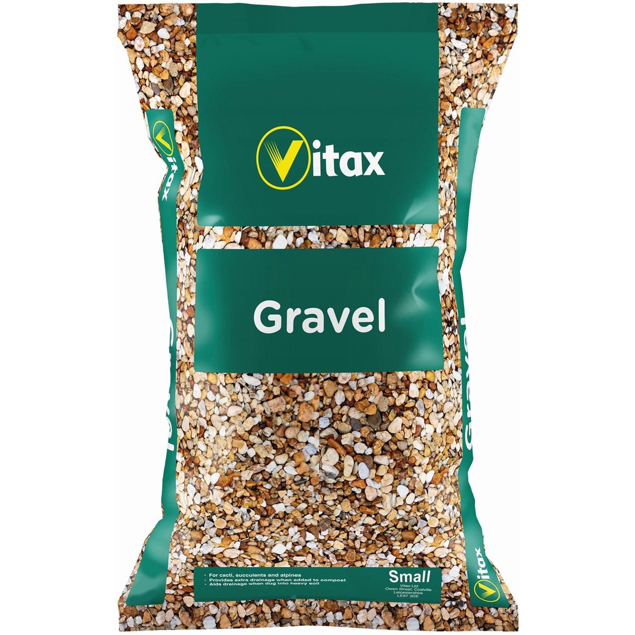 Vitax Decorative Garden Gravel Small Bag 4kg Multi-Purpose Landscaping, Pot Topping, and Drainage Stones