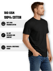 5 / 10 Pack Men'S Cotton T-Shirts – Super Soft Breathable Stretch Tees – Durable Comfort Fit Casual, Work or Sports Men'S Tops Multipack – Local UK Shipping