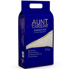 Aunt Caroline Basmati Rice, 5Kg