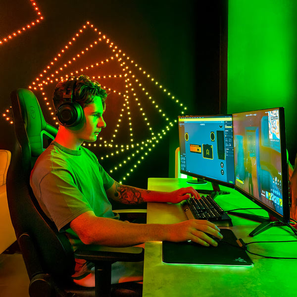 66 Ft (20M) Twinkly Generation II 400 App Controlled Multicolour Dots RGB LED Lights