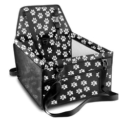Portable Breathable Bag for Pets, Designed As a Booster Seat for Travel with a Seat Belt