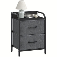2 Drawers Bedside Table, Small Nightstand For Bedroom, Chest Of Drawers Bedroom, Storage Drawers For Living Room, Hallway