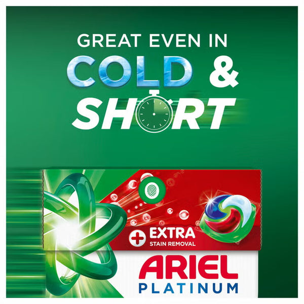 Ariel All in One Platinum Pods with Extra Stain Removal, 120 Wash