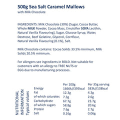 J.Charles Sea Salt Caramel Mallows, 500G