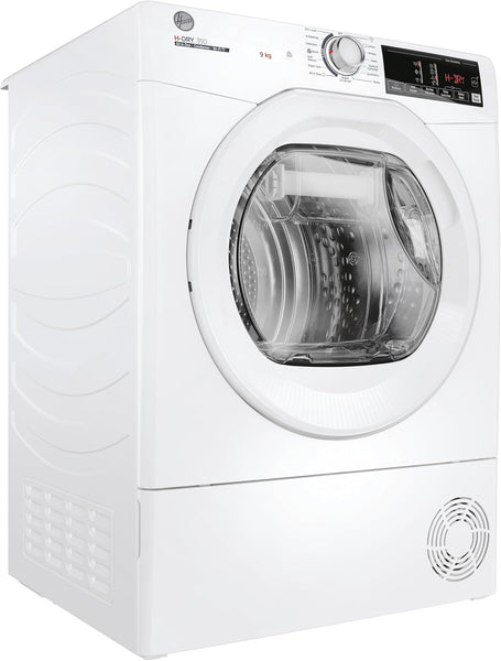 Hoover H-DRY 350 HREC9TE 9KG Condenser Freestanding Aquavision Tumble Dryer with inside Water Container - B Energy Rating - Digital Display - Start Delay - 14 Programmes - H 850 X W 600 X D 595 (MM)