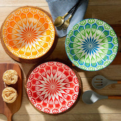 Signature Housewares Stoneware Serving Bowls, 3 Piece