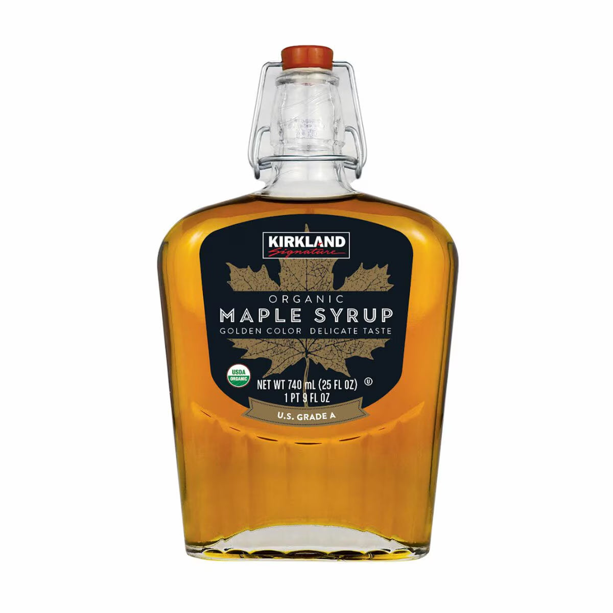 Kirkland Signature 100% Grade a Golden Maple Syrup, 740Ml