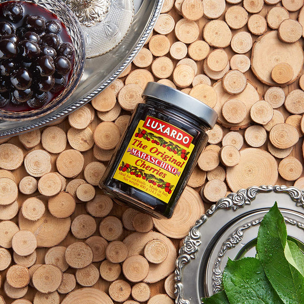 Luxardo Maraschino Cherries 400G (14.1 Oz) | Candied Marasca Cherries Soaked in Luxardo Marasca Cherry Syrup | the Ultimate Cocktail Cherry, Used in the Worlds Best Bars