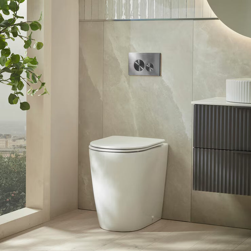 Tavistock Curve Back to Wall Toilet with Pan and Seat