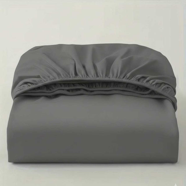 FORZA TEXTILES-25cm Mattress Depth Fitted Sheet – Everyday Bedding Essential Made to Hold Its Position on the Mattress, Easy Care Maintenance for Daily Living, Deep Pocket Construction with Firm Edge Support Keeps the Sheet Smooth and Secure, Helps Mainta