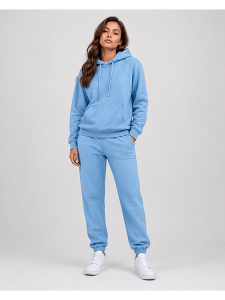 Women'S Outfit Two-Piece Set Featuring a Hooded Long-Sleeve Sweatshirt And Long Pants Solid Colour Knit Fabric Tracksuit, Regular Fit, Perfect Gift for Women, Daily & Outdoor Wear Large Pockets Matching For All Seasons S-XL