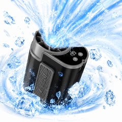 5-In-1 Cooling Fan, Waist Fan, Clamp Fan, Desktop Fan And Handheld Fan, 199 Speed Settings, with LED Display, Silent Motor, Quick Charging And Shock-Resistant Design. Father'S Day Gift, Suitable for Daily Use