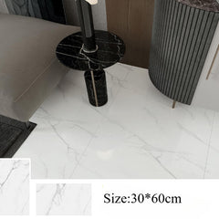 LIVINGANDHOME 10/20-Pack Marble Peel and Stick Floor Tiles - 12