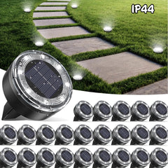 56LED 40LED Solar Ground Lights, 7/5-Pack Solar Statue Lights, IP44 Outdoor Decorative Lights, Upgraded LED Flat Landscape Lighting, Suitable for Outdoor Pathways, Gardens, Courtyards, And Driveways